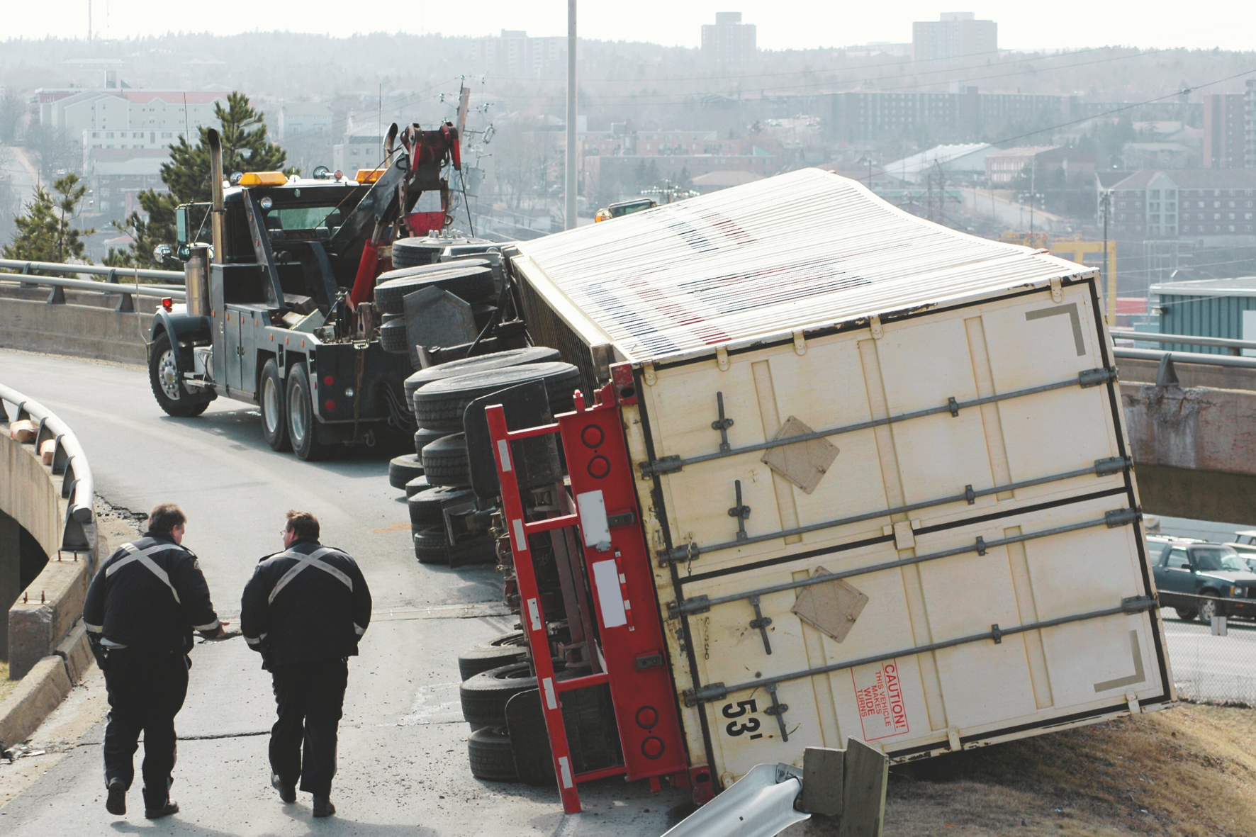 Rollover truck