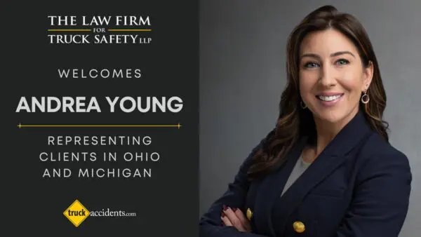 The Law Firm for Truck Safety Welcomes Andrea Young to Its Toledo Office