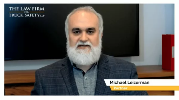 VIDEO: Truck Crashes Involving a Construction Work Zone